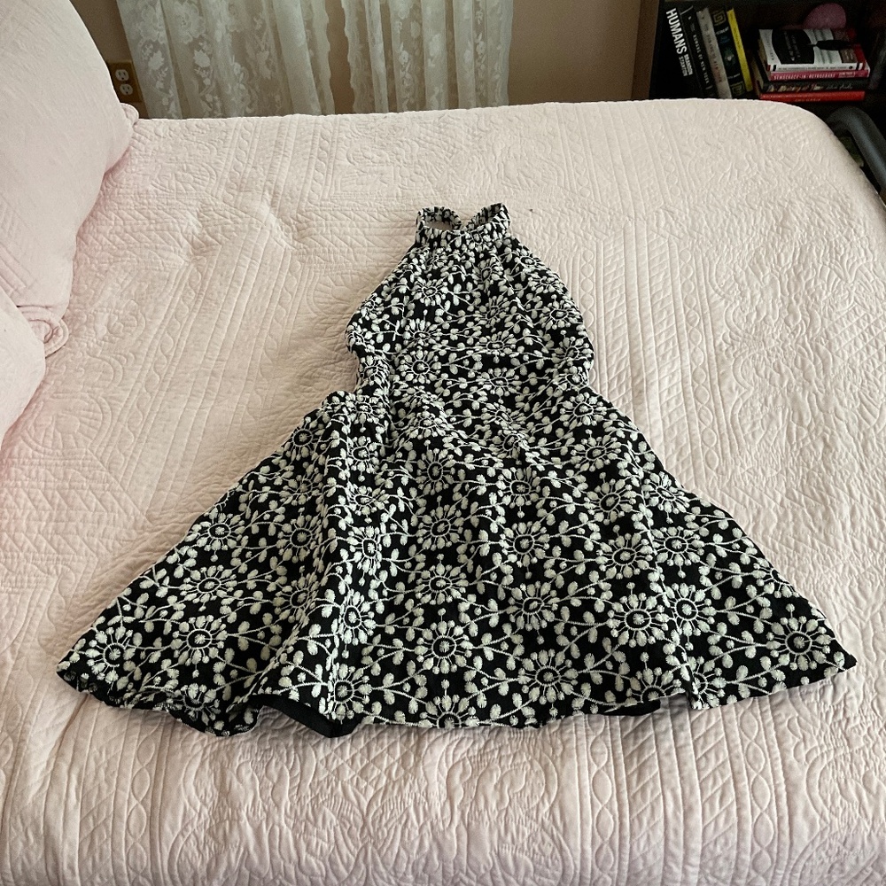 Bardot Embroidered Mini Dress